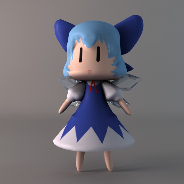 modelo 3d Cirno gratis - TurboSquid 836305