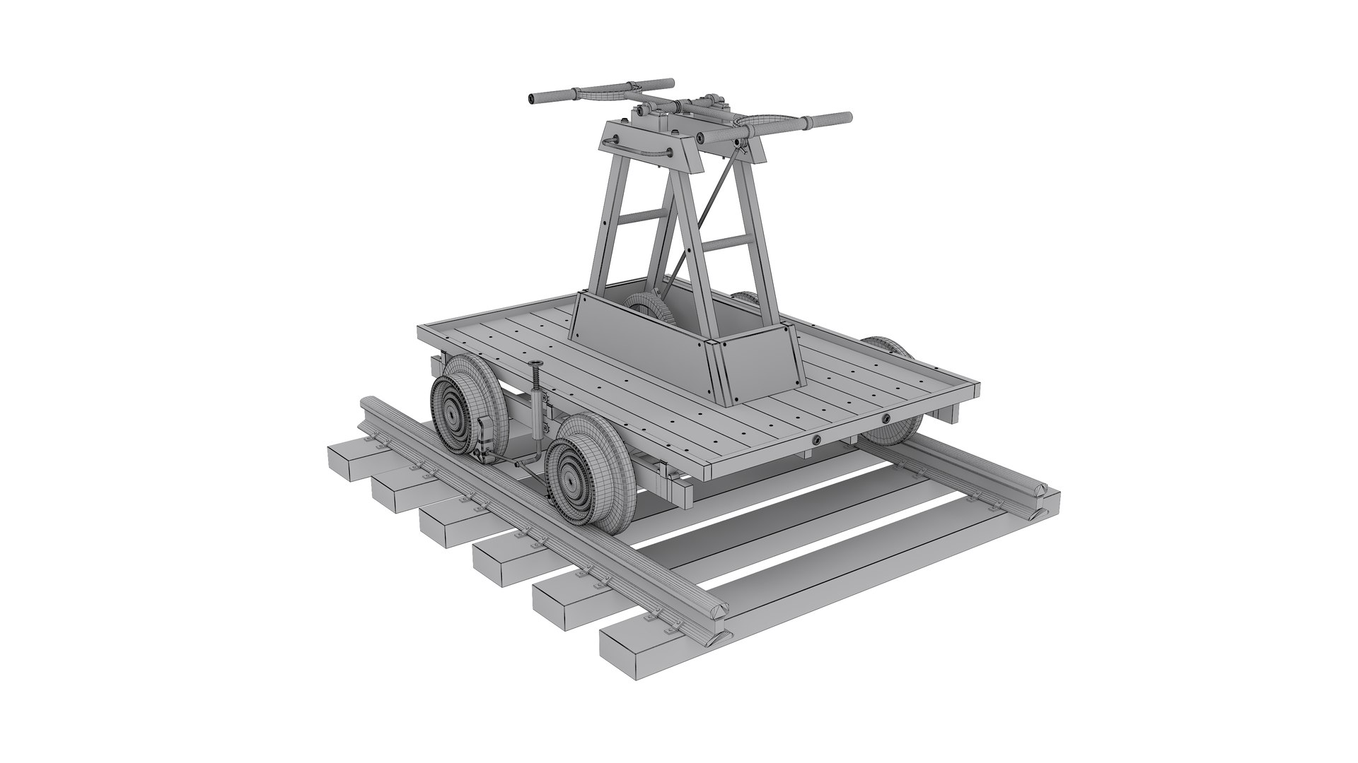 Rail Handcar and Mine Cart 3D model https://p.turbosquid.com/ts-thumb/Rr/nDUQuV/lO/railhandcar18/jpg/1719013736/1920x1080/fit_q87/43bcce3598a59504afbccf0e1db76cab6854d336/railhandcar18.jpg