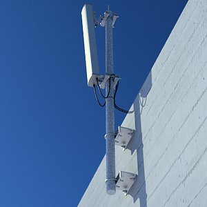 Cellular sector antenna stub-mount