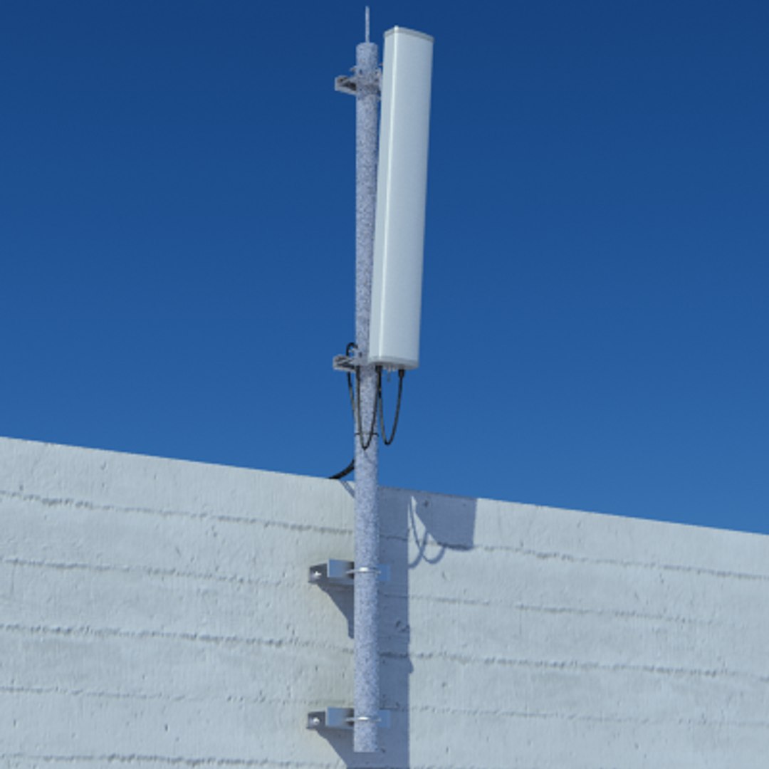 3ds Max Cellular Sector Antenna