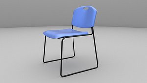 Event Stacking Sleigh Chair