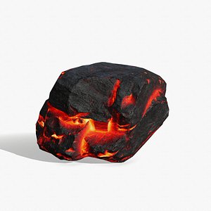 3D Lava Rock model