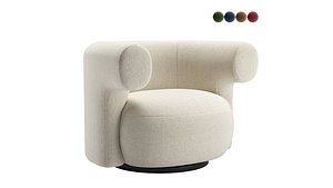 Burra Lounge Chair 3D model