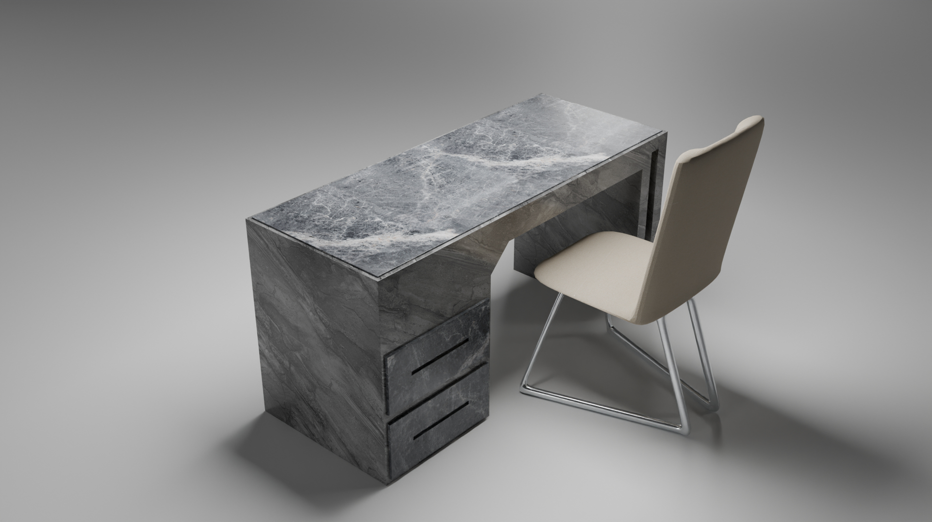 3D Modern Desk Low Poly With PBR Textures - TurboSquid 2325947
