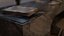 Modern Desk Low Poly with PBR Textures