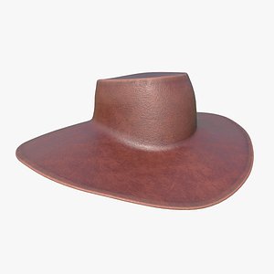Cowboy hat v7 3D model