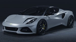 2022 Lotus Emira V6 3D Model The Final Lotus Combustion Soul