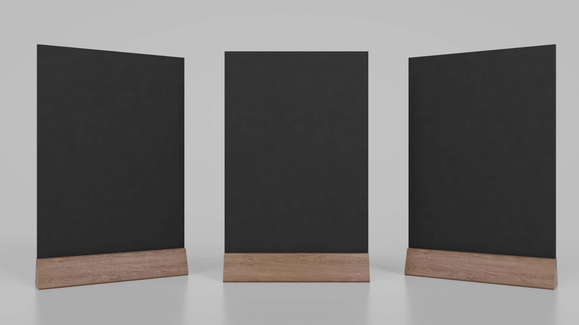 Versatile Rectangular Chalkboard Set 3D Model - TurboSquid 2407245