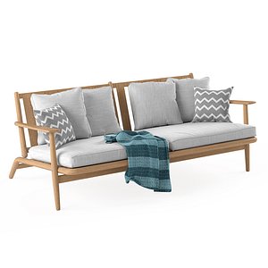 3D Roda Levante 2-seat Sofa