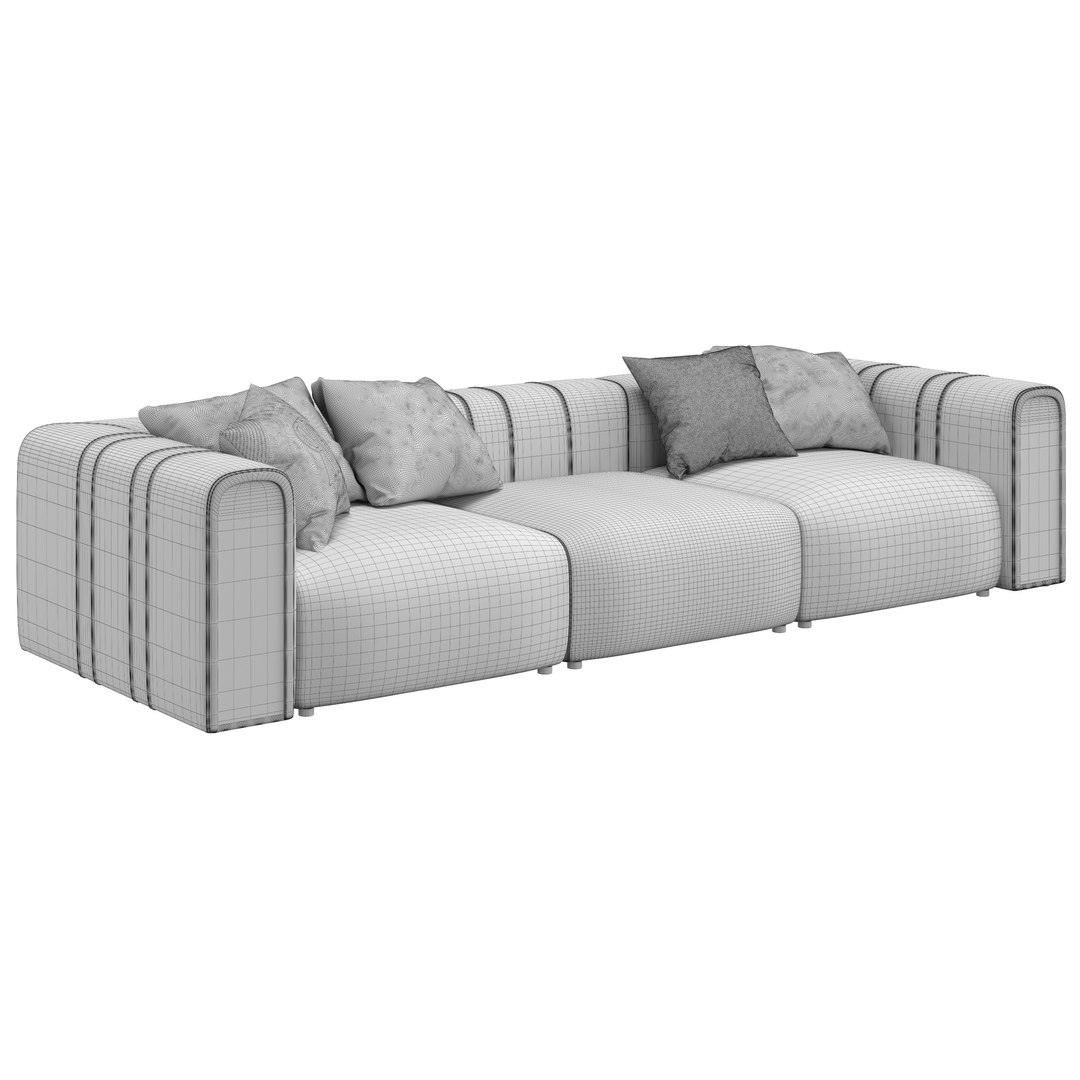 Rugiano Luz Sofa 3D - TurboSquid 1767201