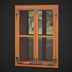 Wood Window 2 model