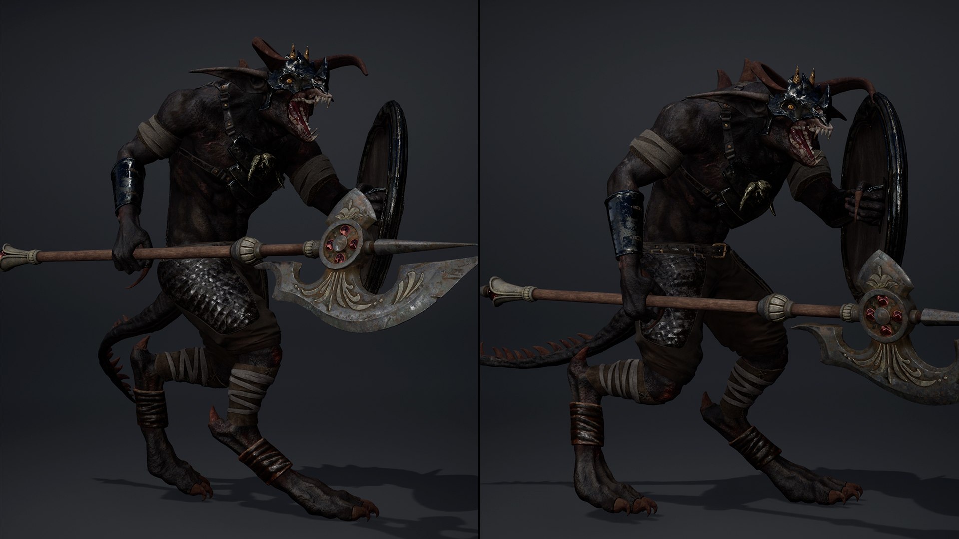 Shadow Spearman Arm1 Brutal 3D Model - TurboSquid 2321099