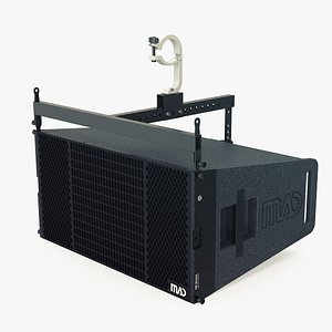 hd22 concert speaker 3D model
