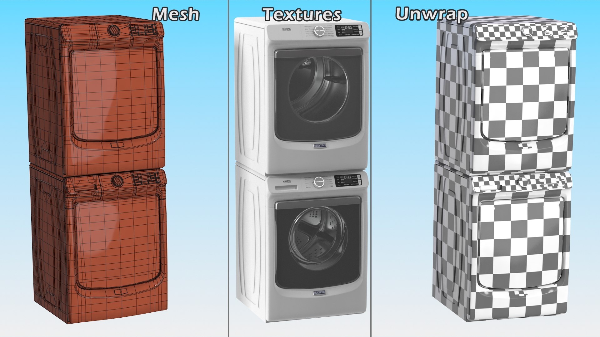 3D Maytag Washer and Dryer Set White model https://p.turbosquid.com/ts-thumb/Rs/SxANqQ/DS/maytagwasheranddryersetwhitec4dmodel014/jpg/1682503074/1920x1080/fit_q87/7c5d8a759e8c4fbaf990ffcff95fa2a9481bb2a6/maytagwasheranddryersetwhitec4dmodel014.jpg