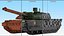 AMX 56 Leclerc French Battle Tank Modèle rigolé