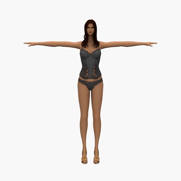Natalia Bikini 3D model
