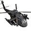3d rigged uh-60m black hawk model
