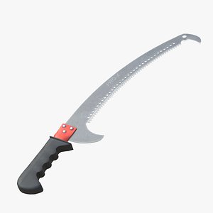 Pruning Saw Tool 3D model