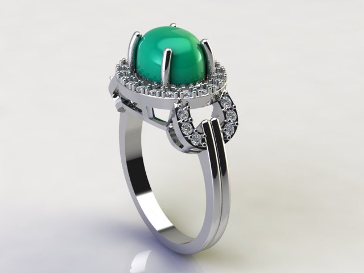 3D green ring diamond model https://p.turbosquid.com/ts-thumb/Rs/X0c49e/YgIZsLpw/4/jpg/1498634598/1920x1080/fit_q87/742ea4919a5e4d56f87ccea266e7dcb8c5b18ba1/4.jpg