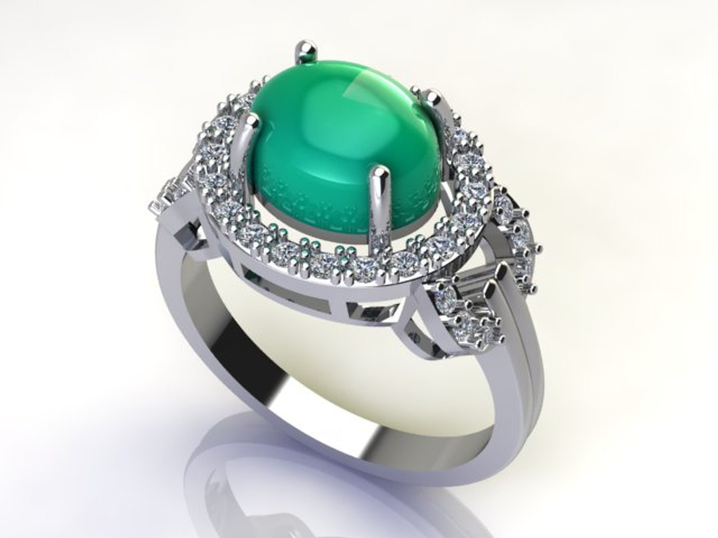 3D green ring diamond model https://p.turbosquid.com/ts-thumb/Rs/X0c49e/db0xgthO/2/jpg/1498634570/1920x1080/fit_q87/c138916b5c5d1f16962e69bdbb0378186beea175/2.jpg
