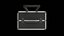 Travel Rolling Suitcase - Black