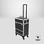 Travel Rolling Suitcase - Black