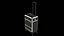 Travel Rolling Suitcase - Black