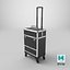 Travel Rolling Suitcase - Black
