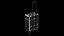 Travel Rolling Suitcase - Black