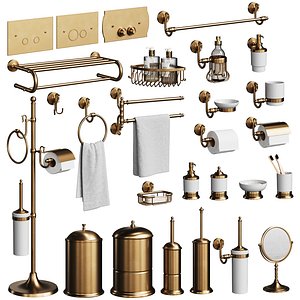 3D Boheme Medici accessories for the bathroom in classic style