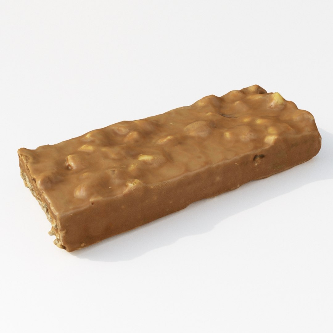 Chocolate bar 3D model - TurboSquid 1391027