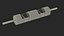 3D model Log Bar for Training 12 Inch