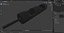3D model Log Bar for Training 12 Inch
