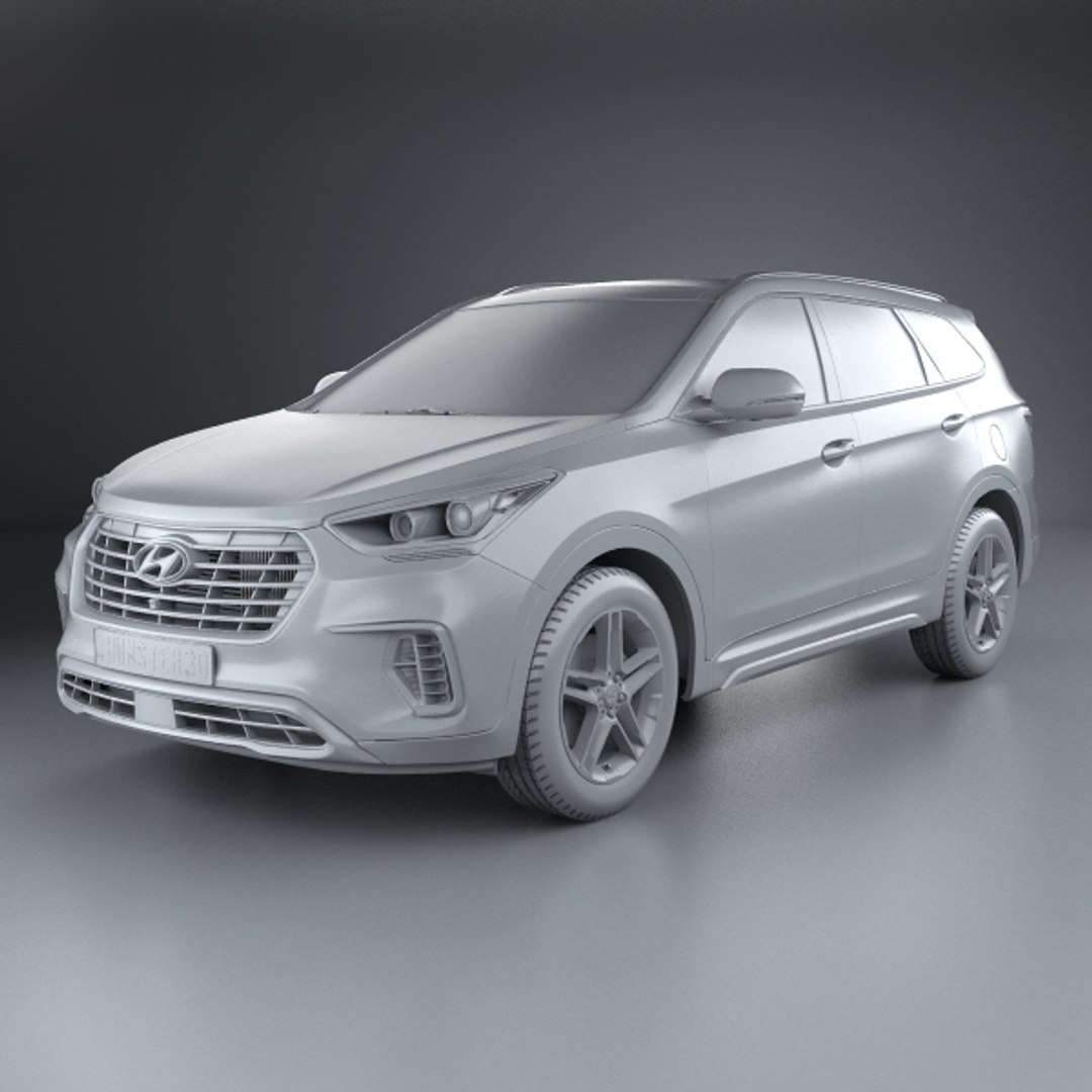 Hyundai Santa Fe Model - TurboSquid 1298217