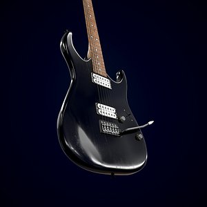 Electric guitar Homage HEG-341 3D model