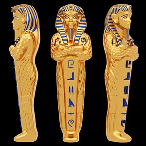Pharaoh Sarcophagus 3D model