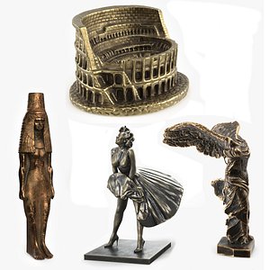 Bronze Statuettes Collection 2 model