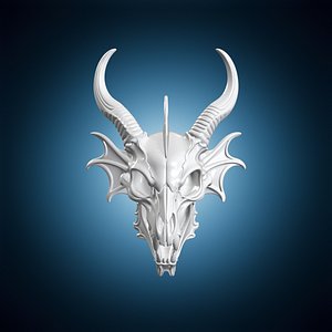 3D Dragon Bone Mount 3D Print Model model