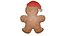 Gingerbread Low-poly 3D model
