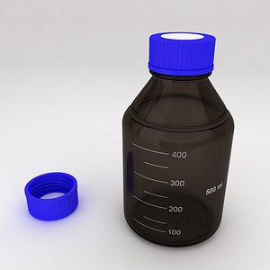 Solvent solution bottle