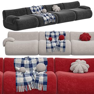 Modular Sofa And Armchair Jardan Furneture Lemmy 3D