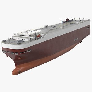 3D Car Carrier Cargo Ship