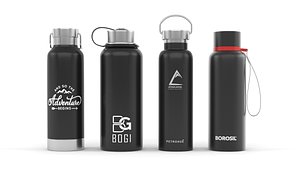 Water Bottle Collection 3D model