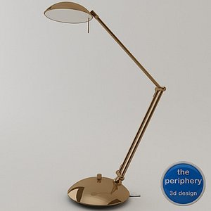 hilton desk lamp 3d model