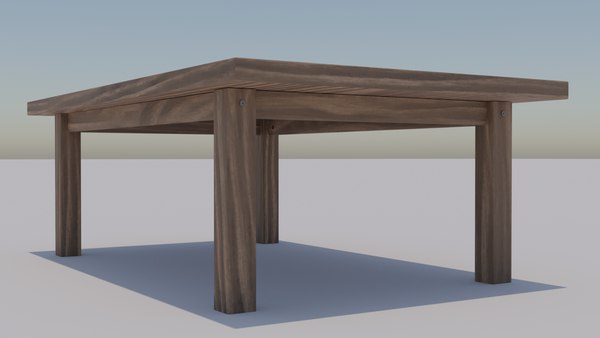 3D table simple - TurboSquid 1679180