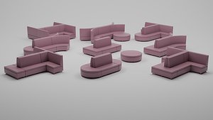 switch puzzle bowling alley 3d model