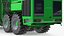 Beet Harvesting Machine Green 3D model