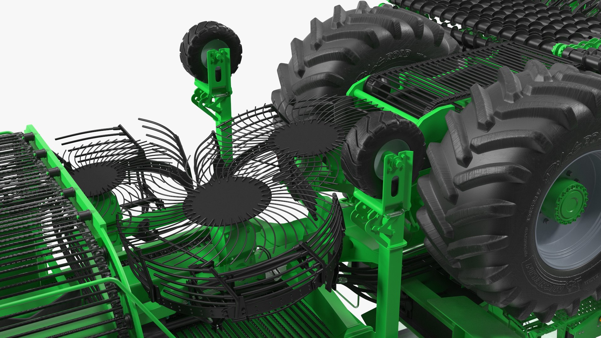Beet Harvesting Machine Green 3D Model - TurboSquid 1959372