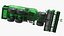 Beet Harvesting Machine Green 3D model