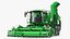 Beet Harvesting Machine Green 3D model